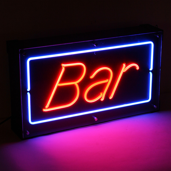 Bar Neon Signer | Buveur