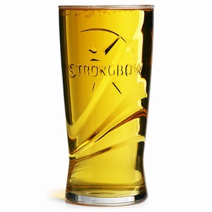 Strongbow Pint Glasses CE 20oz 568ml Pack of 4