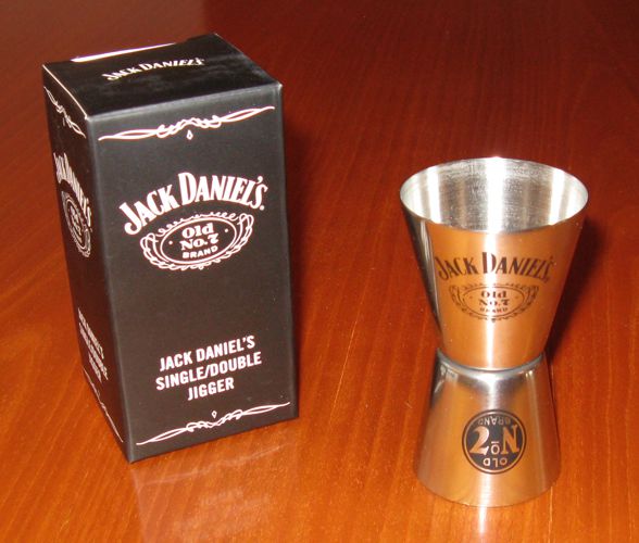 3 oz Jack Daniels Barrel Double Jigger