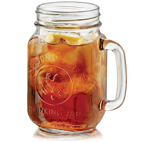 Libbey 97085 16oz County Fair Mason Jar