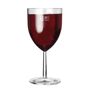Celebrity Polycarbonate Wine Glasses 10.5oz LCE at 250ml