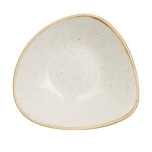 Churchill Stonecast Barley White Triangular Bowl 9.25 Inches / 23.5cm