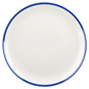 Churchill Retro Blue Coupe Plate 6.5inch / 16.5cm