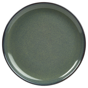 Rustic Coupe Plate Green 24cm