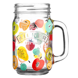 Kilner Handled Drinking Jar Fruit Cocktail 14oz / 400ml