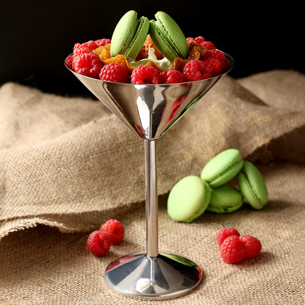 Stainless Steel Martini Glass (10 Oz.)