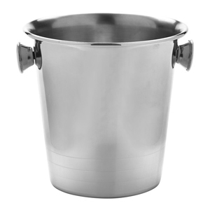 Mini Stainless Steel Ice Bucket Replica 14cm at drinkstuff