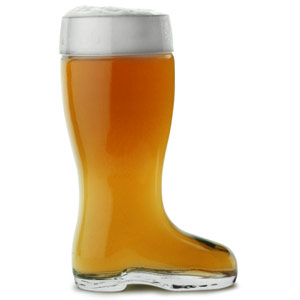 Glass Beer Boot 9.7oz / 275ml