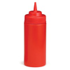 Red Squeeze Sauce Bottle 8oz / 235ml
