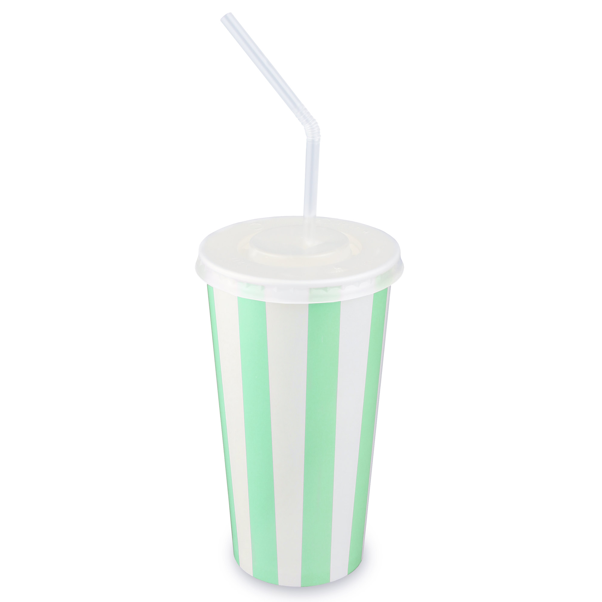 22oz Stripled Paper Milkshake Cup, Cups Paper Milkshake