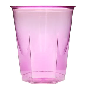 Crystal Disposable Party Cups Fuchsia 8.75oz / 250ml