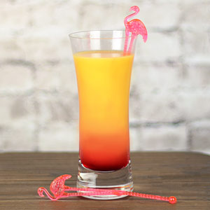Flamingo Cocktail Stirrers