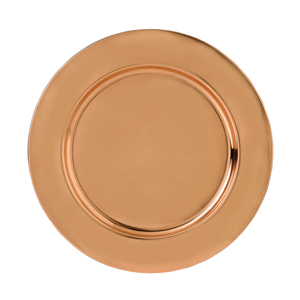 Copper Plated Charger Plate 33cm