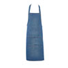 Genware Washed Denim Bib Apron 70 x 90cm