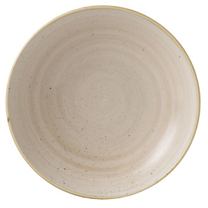 Churchill Stonecast Nutmeg Cream Coupe Bowl 9.75" / 24.8cm