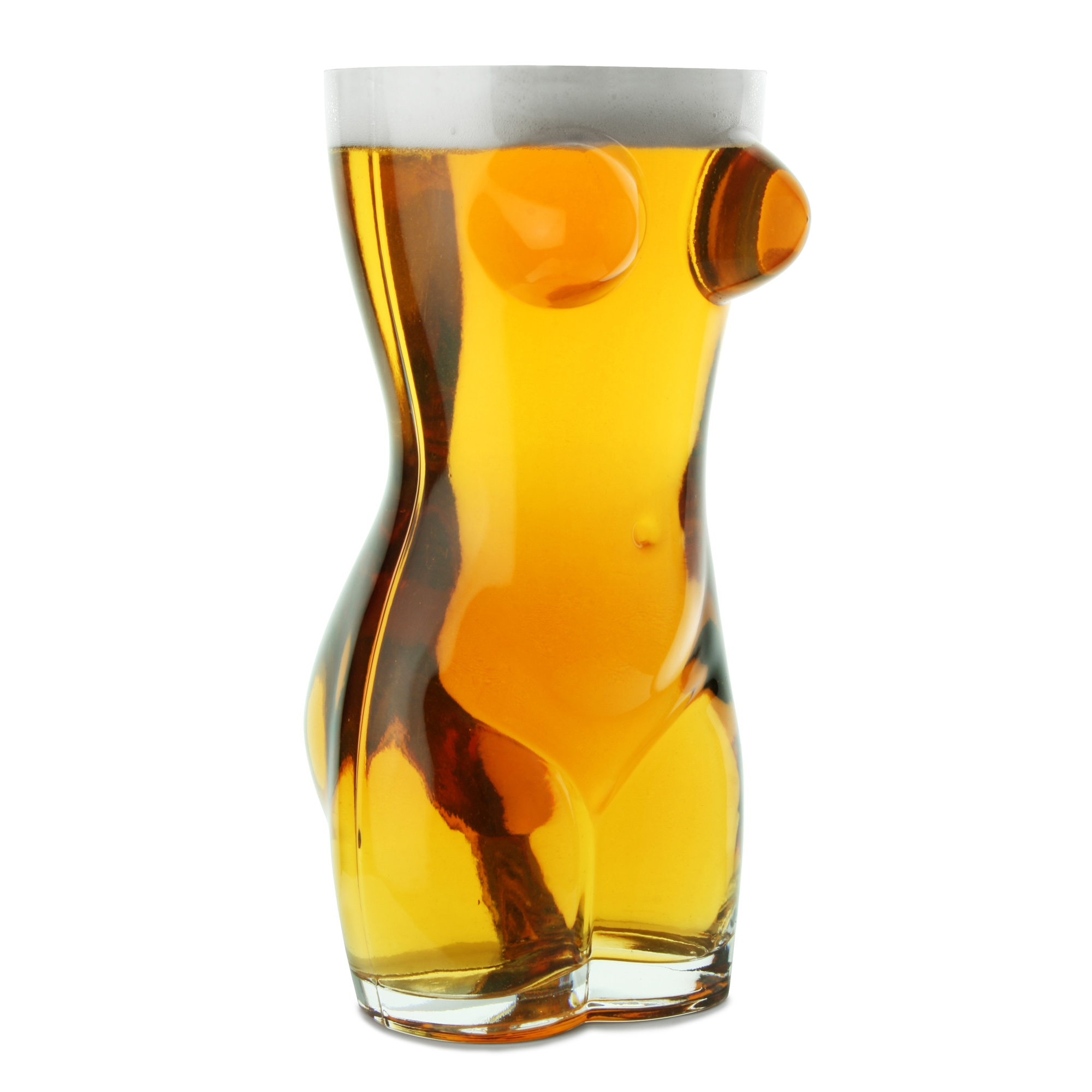 Sexy Torso Beer Glass 25 Pint Drinkstuff 6070