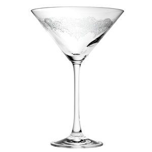 Filigree Martini Glasses 10oz / 280ml