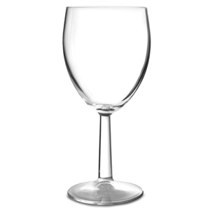 Saxon Toughened Wine Glasses 12oz LCA at 250ml