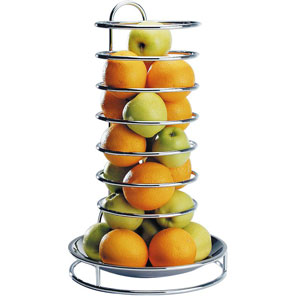 Chrome Plated Fruit Buffet Stand