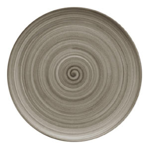 Modern Rustic Coupe Plate Wood 26cm