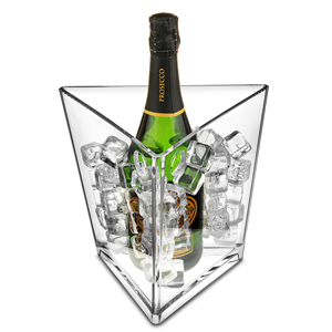 Prism Wine & Champagne Bucket Clear