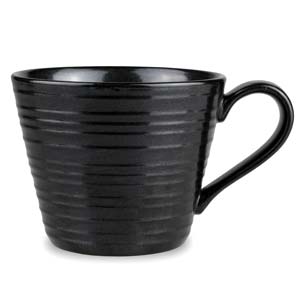 Art De Cuisine Rustics Snug Mug Black 12oz / 340ml