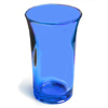 Econ Neon Blue Polystyrene Shot Glasses CE 1.75oz / 50ml