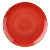 Churchill Stonecast Berry Red Coupe Plate 8.25 inch / 21.7cm