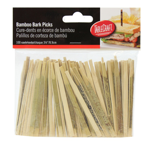 Bamboo Bark Picks 9cm