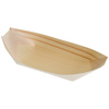 Extra Large Disposable Wood Boats 20.5 x 10cm