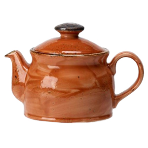 Steelite Craft Club Teapot Terracotta 15oz / 425ml