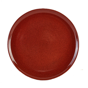 Terra Stoneware Rustic Red Pizza Plates 13.25inch / 33.5cm
