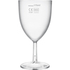 Plastic Reusable Wine Glasses 7oz LCE at 175ml