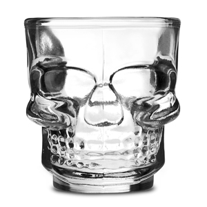 Skull Shot Glasses 1.8oz / 50ml | Drinkstuff