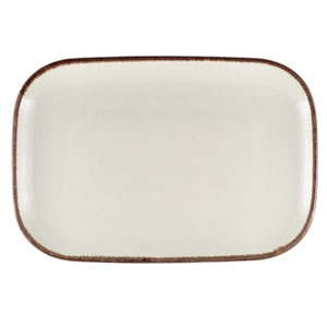 Terra Stoneware Sereno Brown Rectangular Plate 13.5inch / 34.5cm