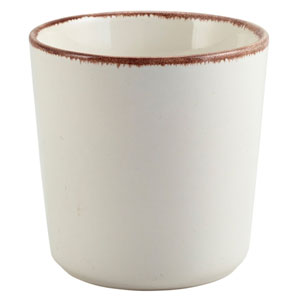 Terra Stoneware Sereno Brown Chip Cup 3.3inch / 8.5cm