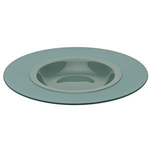 Bahia Round Pasta Plates Green Clay 10.2" / 26cm
