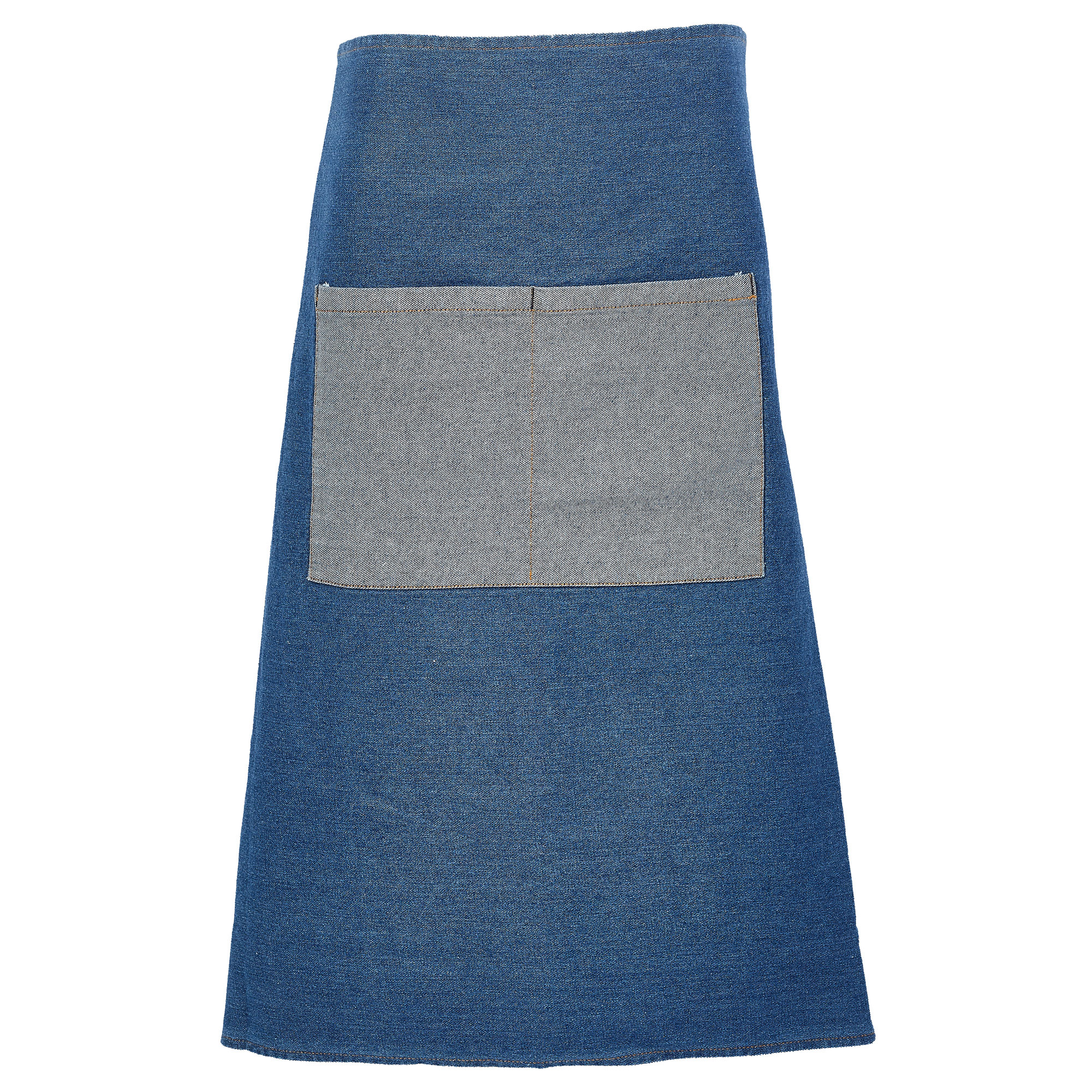 Genware Double Denim Waist Apron 90 x 70cm