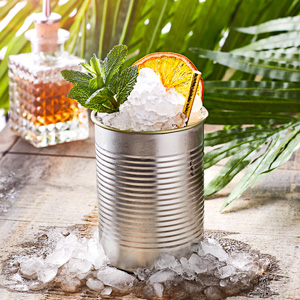 Tin Can Cocktail Cup Silver 15oz / 425ml