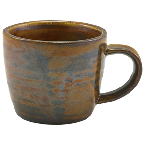 Terra Porcelain Espresso Cup Rustic Copper 3oz / 90ml