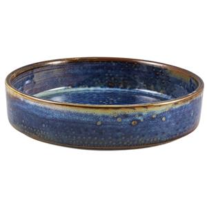 Terra Porcelain Aqua Blue Presentation Bowl 7inch / 18cm