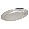 Stainless Steel Oval Meat Flat 14inch