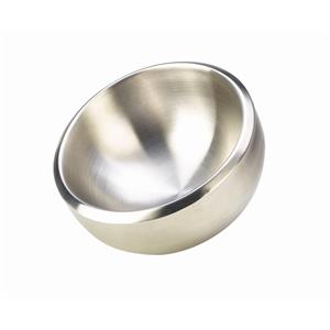 Stainless Steel Double Walled Dual Angle Bowl 24 x 11cm