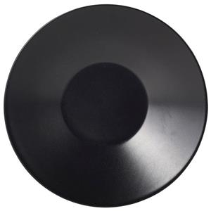 Luna Black Stoneware Soup Plate 9.25inch / 23cm