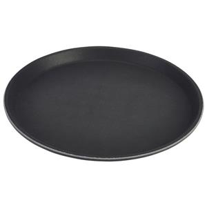 Gengrip Round Non-Slip Tray Black 11inch