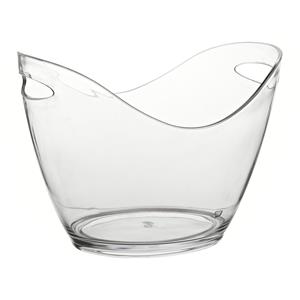 Small Champagne Bucket Clear 10.5inch / 27cm