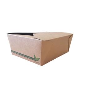 DispoPak NO 8 Kraft Compostable Food Box