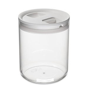 ClickClack Pantry Storage Round Container White 3.2ltr