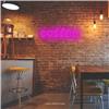 Coffee LED Neon Sign Pink