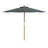 Prince Parasol Umbrella Dark Grey